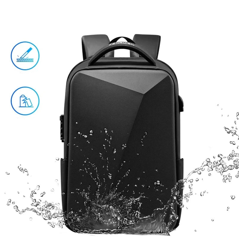 SafeTech Anti-Theft Executive Notebook Backpack