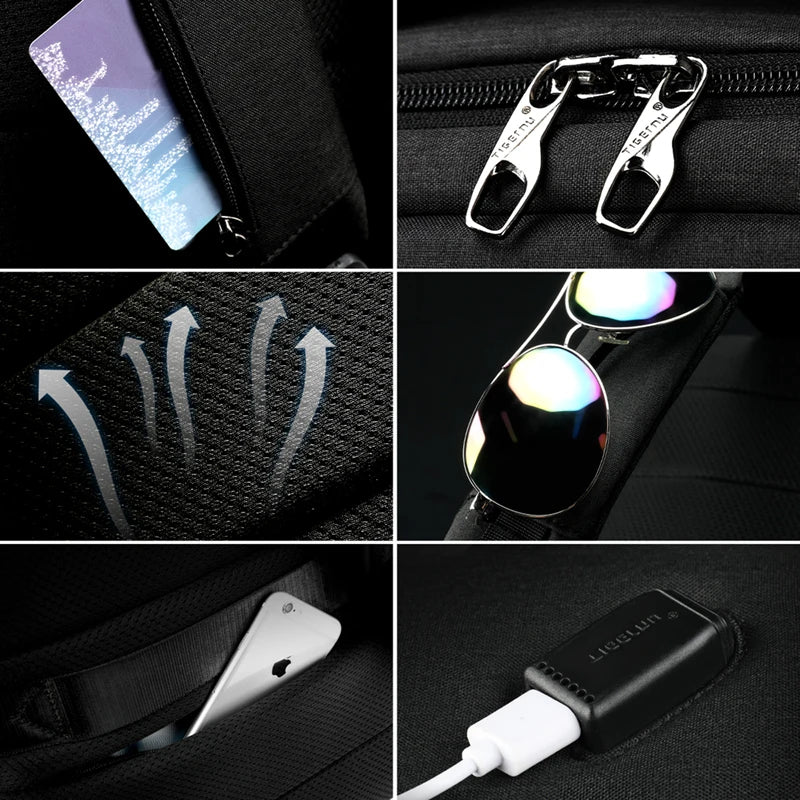 Anti-Theft Multifunctional Unisex Backpack