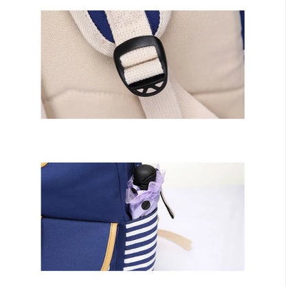 Kit: Women's USB Backpack + Bag + Pencil Case