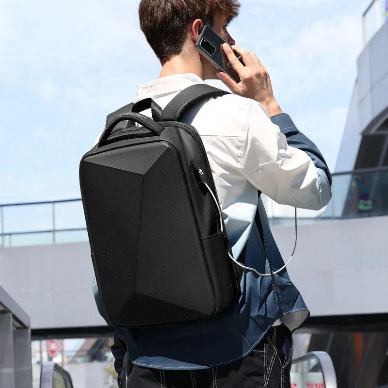 SafeTech Anti-Theft Executive Notebook Backpack