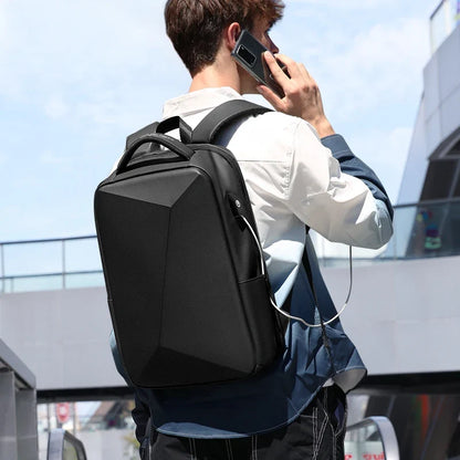 SafeTech Anti-Theft Executive Notebook Backpack