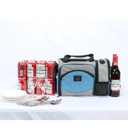 35L Thermal Bag with Glass Compartment