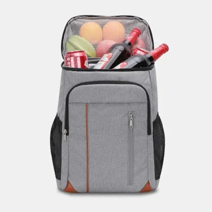 30L Thermal Backpack with Food and Drink Compartment