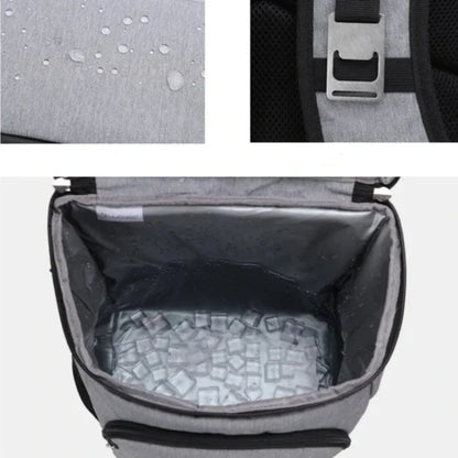 30L Thermal Backpack with Food and Drink Compartment
