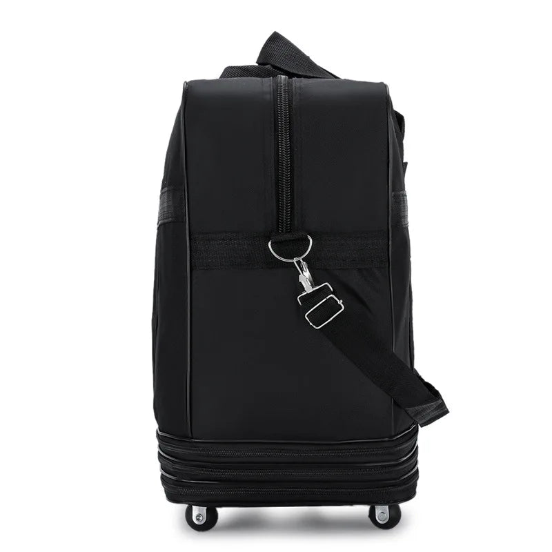 Expandable Wheeled Travel Suitcase