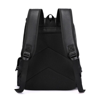 WorkDay Executive Leather Backpack