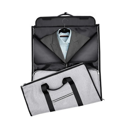Multi-Function Luggage with Built-in Hanger