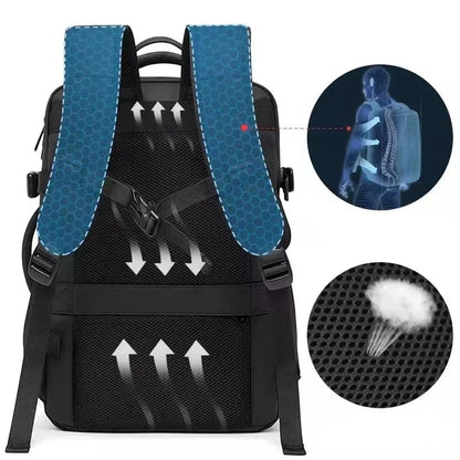 Waterproof Travel Backpack with Multiple Compartments