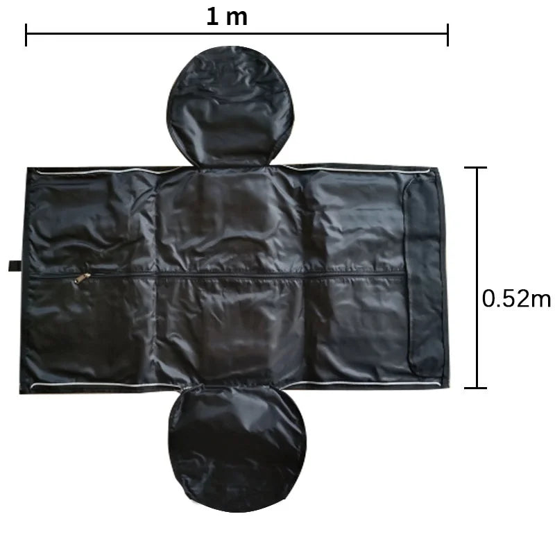 Multi-Function Luggage with Built-in Hanger