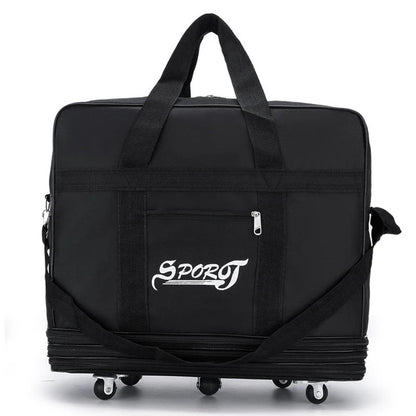 Expandable Wheeled Travel Suitcase