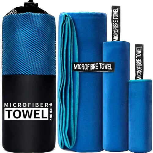 Toalha esportiva de secagem rápida 40x80cm azul cinza verde laranja natação ginásio fitness acampamento correndo praia toalhas de pano