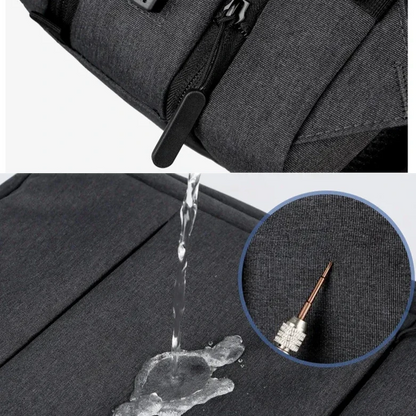 TechDry Waterproof Backpack with USB Port