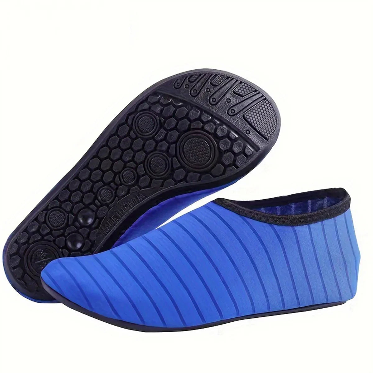 Calçado antiderrapante para esportes aquáticos para homens e mulheres, meias descalças, secagem rápida, sapatos de praia e natação, 1 par