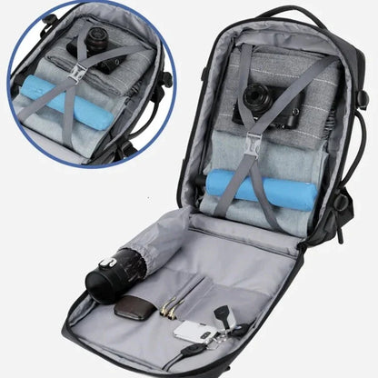 TechDry Waterproof Backpack with USB Port