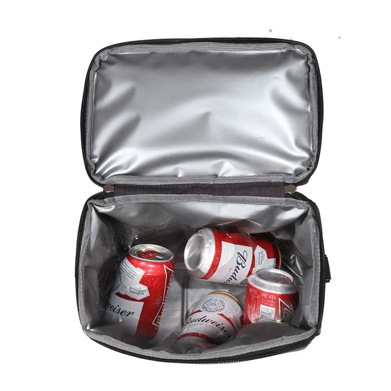 15L Double-Layer Shoulder Thermal Bag