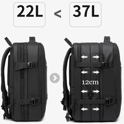 Waterproof Travel Backpack with Multiple Compartments