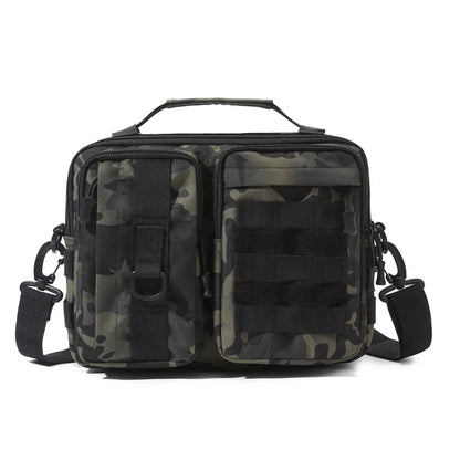 Trekking bolsas táticas bolsa de ombro acampamento para o homem caminhadas viagem escalada pesca estilingue crossbody ao ar livre fim de semana molle saco