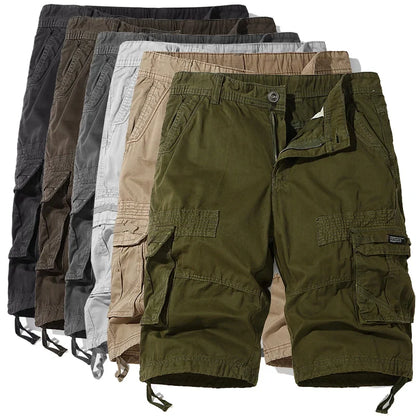 2024 novos homens do exército tático shorts casual multi-bolso masculino carga shorts homme S-XXL transporte da gota abz199