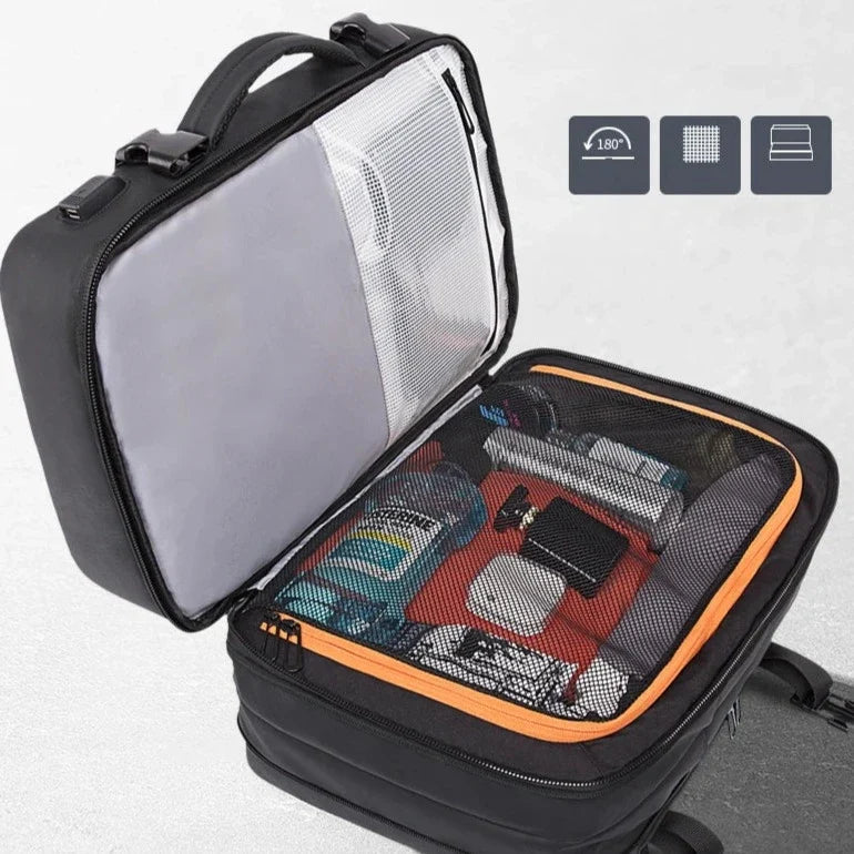 Waterproof Travel Backpack with Multiple Compartments