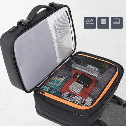 Waterproof Travel Backpack with Multiple Compartments