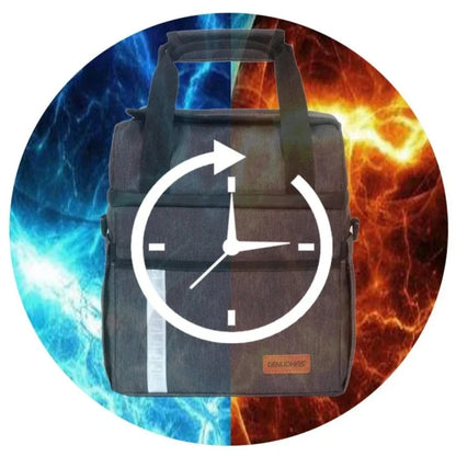15L Double-Layer Shoulder Thermal Bag