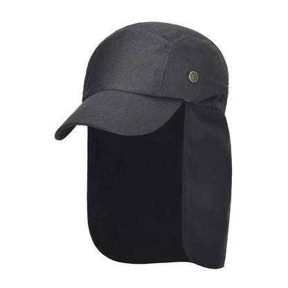 Chapéu de proteção solar ao ar livre para homens e mulheres, caminhadas, viagem, pesca, boné solar com UPF 50 + proteção solar e aba do pescoço
