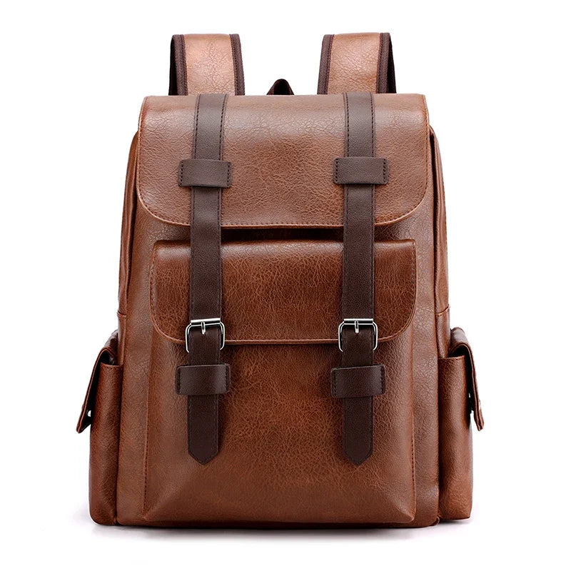 WorkDay Executive Leather Backpack