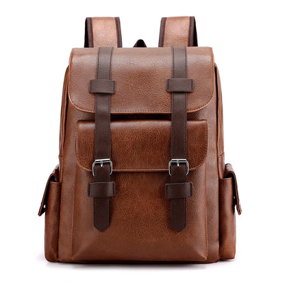 WorkDay Executive Leather Backpack