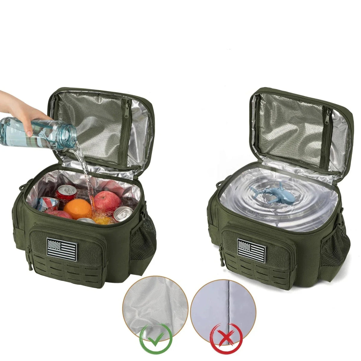Military Tactical Thermal Lunch Box