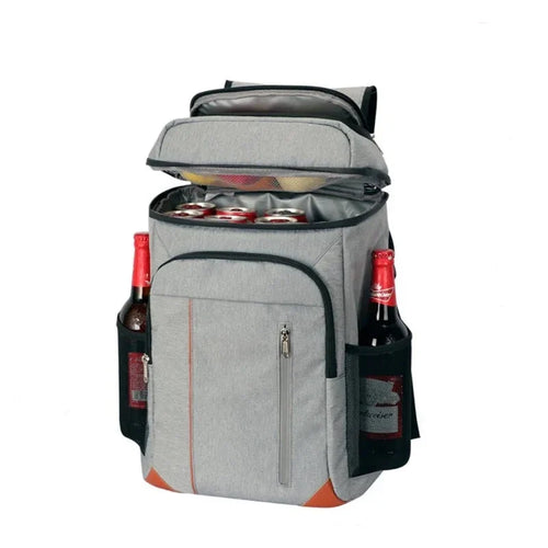 30L Thermal Backpack with Food and Drink Compartment