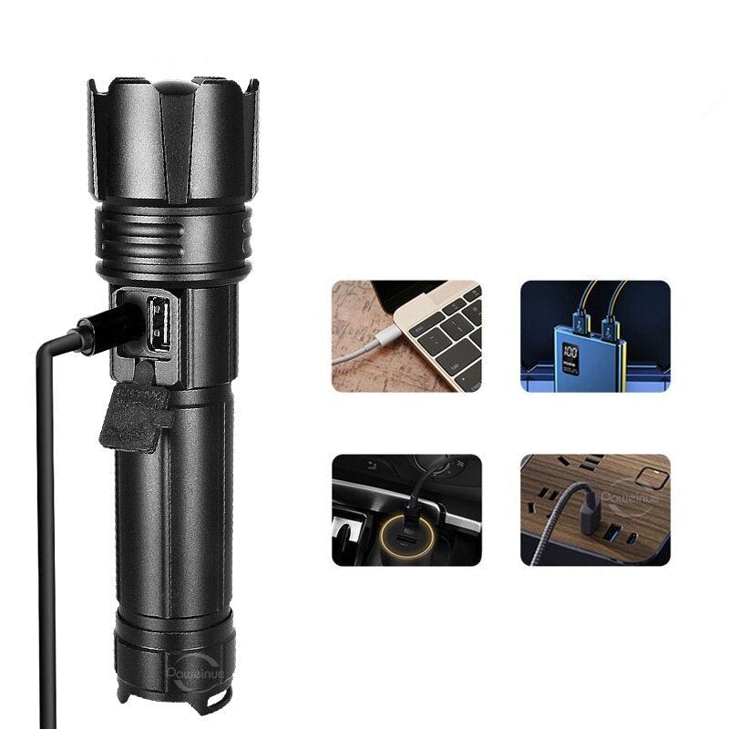 5-in-1 Tactical Flashlight