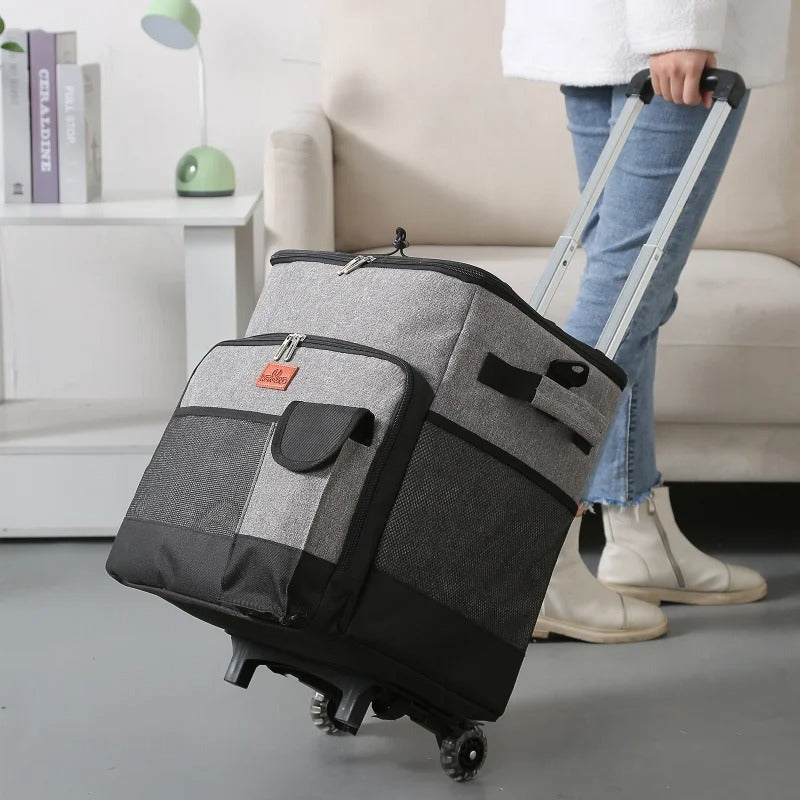 Leak-Proof Wheeled Thermal Backpack