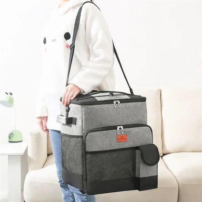 Leak-Proof Wheeled Thermal Backpack